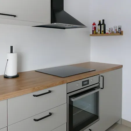 Lägenhet Modernes Mit Boxspringbett, Waschmaschine, Playmobil Funpark