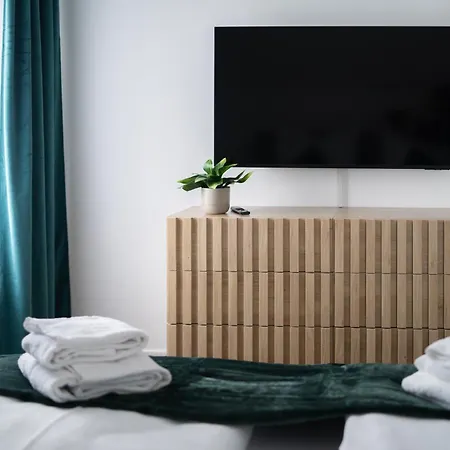 Apartmán Modernes Mit Boxspringbett, Waschmaschine, Playmobil Funpark *