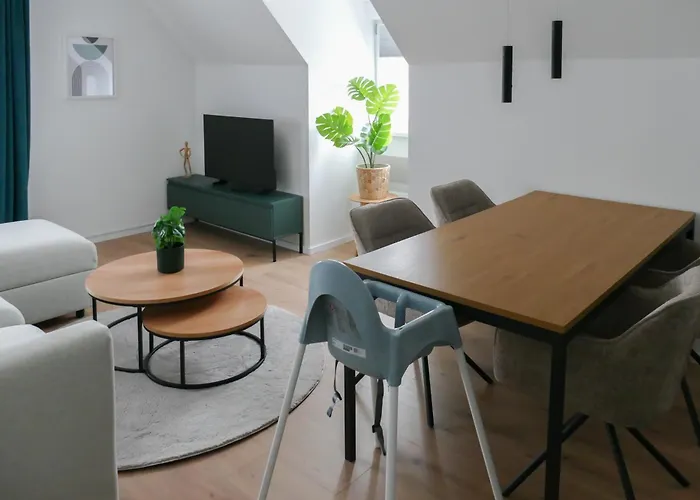 Modernes Apartment Mit Boxspringbett, Waschmaschine, Playmobil Funpark Lägenhet