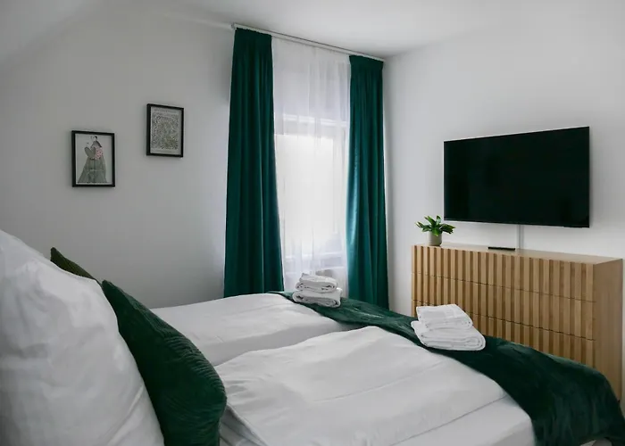 Lägenhet Modernes Apartment Mit Boxspringbett, Waschmaschine, Playmobil Funpark *