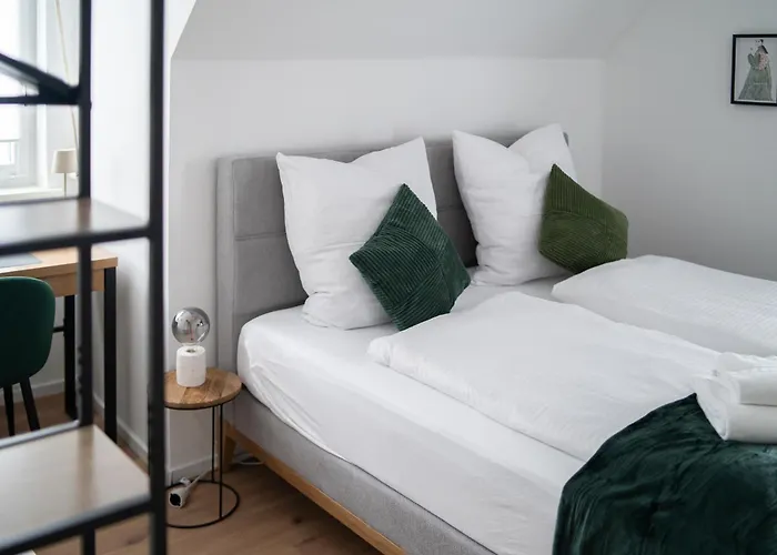 Modernes Apartment Mit Boxspringbett, Waschmaschine, Playmobil Funpark Lägenhet